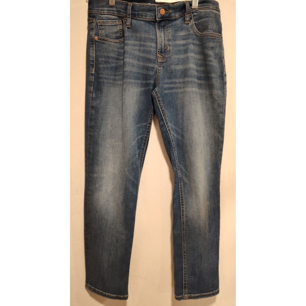 Old Navy Women Blue Jean Size 6R Boyfriend Straight Denim 5-Pocket